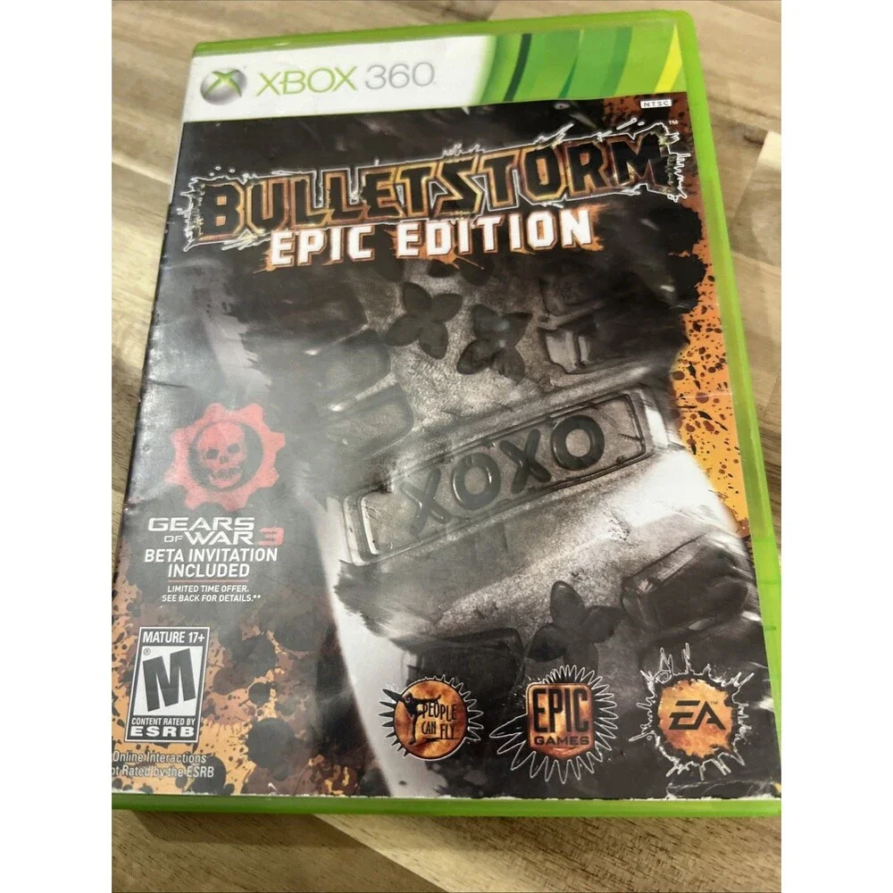 Bulletstorm - Epic Edition (Microsoft Xbox 360,‎ 2011) Complete and Tested